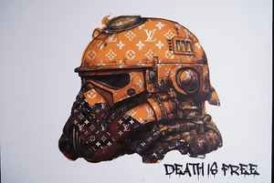 Death NYC  35x42 cm, Lithographie  ! Handsign, Zertifikat, Siegel,Trockenstemp. - Bild 1 von 7