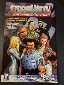 Wildstorm Stormwatch Post Human Division Promo Art ~ Comic Page PRINT AD 2006 - Bild 1 von 1