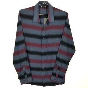 Travis Mathew Men's On and On Shirt Button Up Size L Soft Long sleeve Striped - Picture 1 of 8