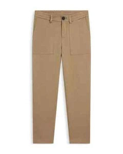 BOSS Ceremony Suit Pants Big Boys' 10Y Cookie Solid Side Pockets Button Zip - Picture 1 of 19