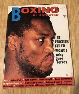 Noviembre 1971 boxeo Joe Frazier Floyd Patterson en muy buen estado - Imagen 1 de 5