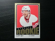 2009-10 09/10 OPC O-Pee-Chee Marquee Rookie #502 Ville Leino Detroit Red Wings