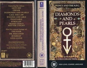 PRINCE - DIAMONDS & PEARLS - VHS - PAL - NEW - Never played -Original Oz release - Foto 1 di 1