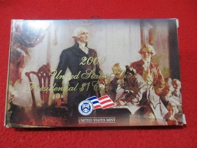 2009-S US Mint Presidential Dollars Proof Set. Ultra Cameos.   OGP      #MF-5194 - Image 1 of 3