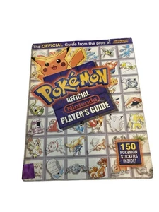 Vintage Pokemon Rot Blau Offizielles Nintendo Power Player's Guide mit Stickern 1998 - Bild 1 von 7