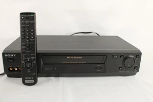 Sony SLV-N77 Videorecorder VHS Player Recorder HiFi Stereo mit Fernbedienung - GETESTET & FUNKTIONSFÄHIG - Bild 1 von 11
