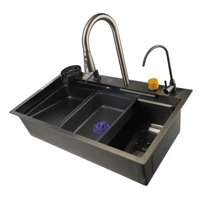 Kitchen Sink Underbeurst Stainless Steel Sink Professional Large Capacity For - Image 1 of 4