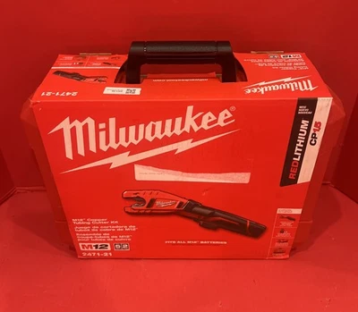 Milwaukee M12 12V Lithium-Ion Cordless Copper Tubing Cutter Kit with 1.5 Ah Batt - Image 1 of 2