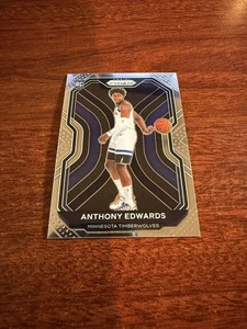 2020-21 Panini Prizm #258 Anthony Edwards Rookie Card - Picture 1 of 2