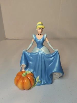 Vtg CINDERELLA Coin Piggy Bank Walt Disney Pumpkin Carriage Park Lane Ball Dress - Image 1 of 4