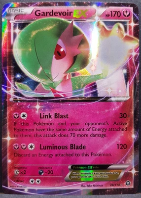 Gardevoir EX 78/114 Steam Siege Ultra Rare Pokémon Pokemon Card English NM - Bild 1 von 2