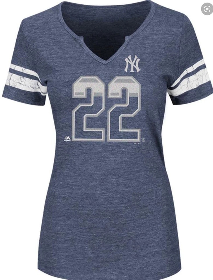 Camiseta para mujer Jacoby Ellsbury New York Yankees Act Invincible talla S Foto 1 de 1