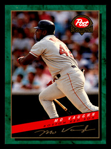 1994 Post Cereal Mo Vaughn  #8 Boston Red Sox NM-MINT