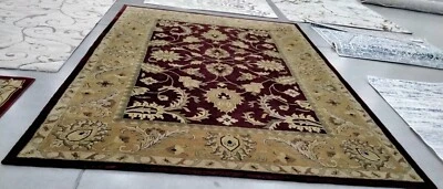 Alfombra Mancha Trasera Borgoña/Oro 9'-6" X 13'-6" Precio Reducido 1172750055 CL244A-10 Foto 1 de 4