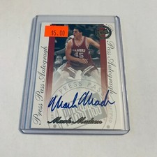 F95904  2000 Press Pass SE Autographs #16 Mark Madsen