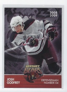 2008-09 Hershey Bears (AHL) Josh Godfrey