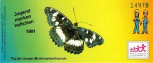 Germany: MiNr. Sdj-Mh ( MiNr. 1514), Stamp Booklet " Youth: Butterflies ", Mint - Picture 1 of 1