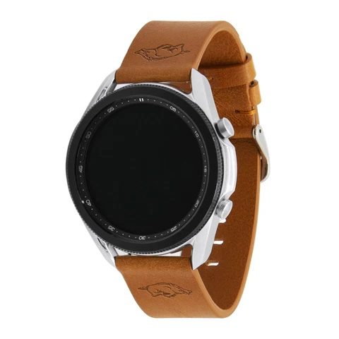 Arkansas Razorbacks Tide Premium Leather Watch Band Cover