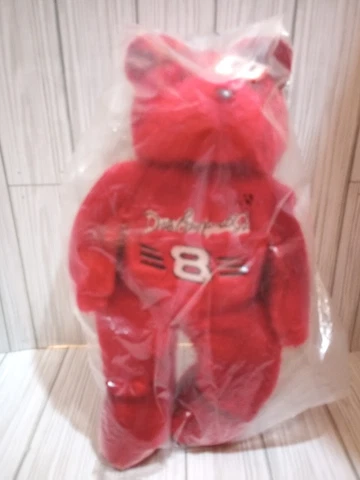 Dale Earnhardt Jr Red Teddy Bear 23 KT Gold'n Bears Cover