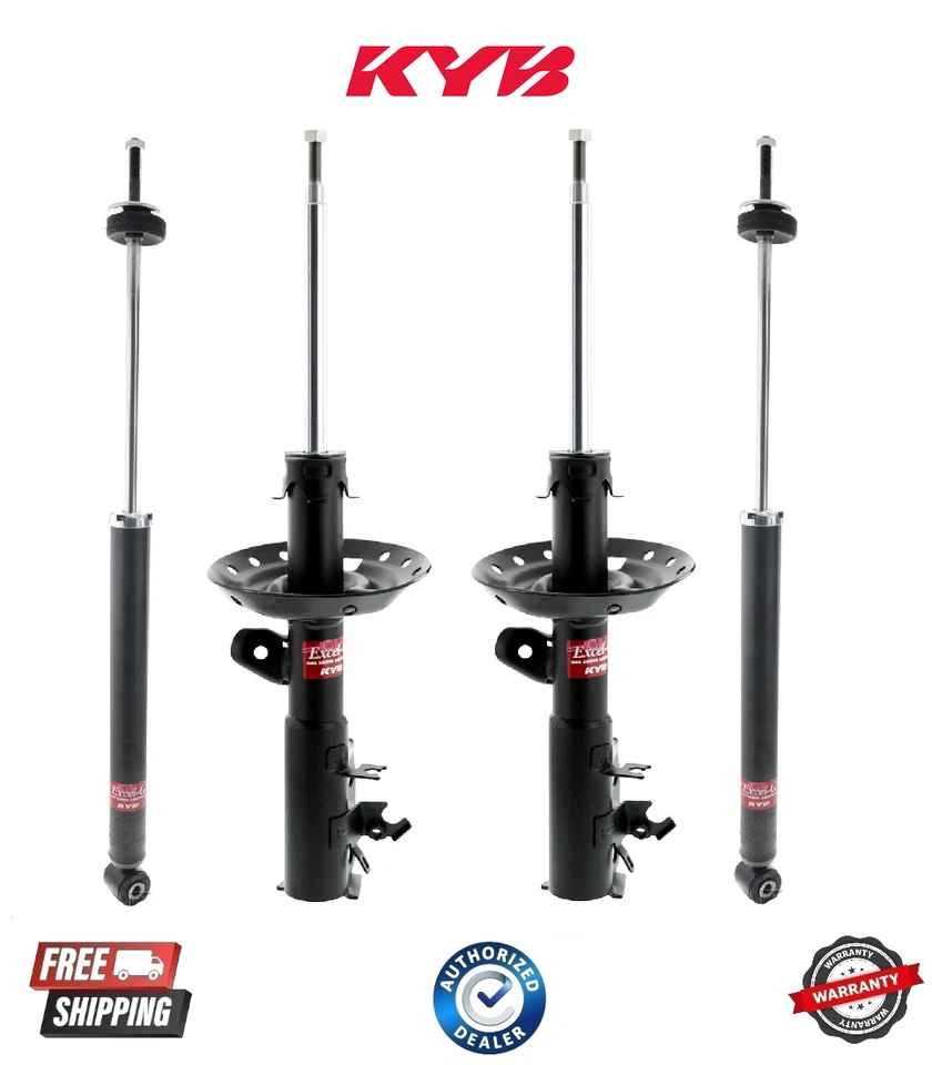 Complete KYB  Front Strut & Rear Shock fits 15-20 Honda Fit - Image 1 of 1