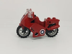 LEGO Super Heroes : Moto Captain America - Réf 52035c02pb14 - Set 6865 - Imagen 1 de 3
