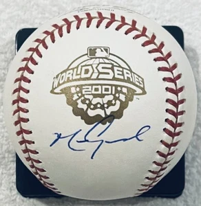 MARK GRACE LICENSED PSA/DNA AUTHENTICATED SIGNED NEW 2001 WORLD SERIES BASEBALL - Picture 1 of 3