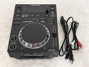 Pioneer DJ CDJ-350 Black Compact DJ Multi-Player CDJ 350 K CD USB MP3 From Japan