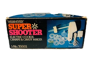 Vintage Wear Ever Super Shooter Electric Cookie Press 70001 Tested - Picture 1 of 7