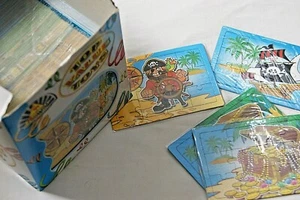 24 Piraten Mini Stichsägen Kinder Party Gefälligkeiten Beutetaschen etc verschiedene Designs - Bild 1 von 5