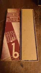 Vintage Lorgnette Brush Receiver Model BA-202 Original Box & Paperwork - Picture 1 of 5