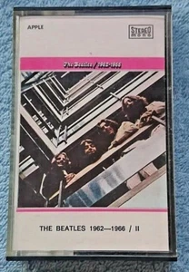 THE BEATLES 1962 - 1966 / II Cassette Tape 1970s JUGOTON Made in Yugoslavia RRR - Picture 1 of 10