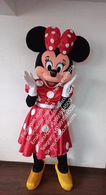 Minnie Mouse Mice Mascot Costume cosplay botarga halloween Claudio MASCOTS 2 - Image 1 of 4