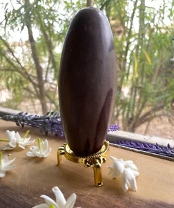Shiva Lingam 5in Male Energy Reiki Healing Crystal Meditation India Kundalini  - Picture 1 of 5