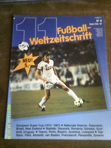 REVUE FOOTBALL  SUPER COUPE EUROPEENNE 1973 1987  BAYERN LIVERPOOL JUVE PORTO - Picture 1 of 11