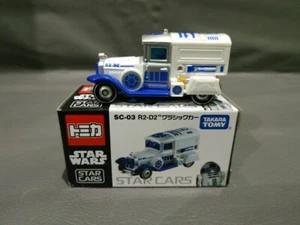 Takara Tomy Tomica Star Wars Star Cars SC-03 R2-D2 Classic Car - Picture 1 of 3