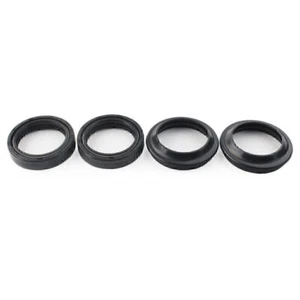 4 Pcs 35X48-11 MM Motorcycle Front Fork Damper Shock Absorber Fork Dust Oil Seal - Picture 1 of 5