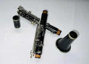 Clarinete Normandy Resotone de plástico recientemente reparado juega bien buenas almohadillas USADO - Imagen 1 de 9