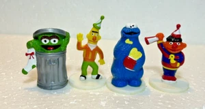 Juego de 4 decoraciones para pasteles Wilton vintage de calle sésamo - Imagen 1 de 12