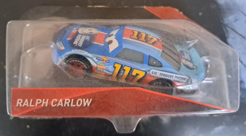 CARS 3 - RALPH CARLOW racer LIL TORQUEY PISTONS - Mattel Disney Pixar Loose - Immagine 1 di 1