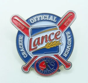 Little League World Series Pin 2015 Lance Cracker Baseball Pin LLWS Double Bats - Bild 1 von 5