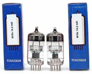 MATCHED PAIR EC86/6CM4 TUNGSRAM NOS Tube Lampe 진공관 真空管 电子管 Valve Valvola Valvula - Picture 1 of 1