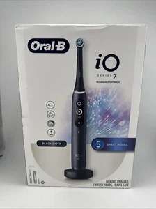 Oral-B iO Series 7 Spazzolino Elettrico Ricaricabile - Onice Nero - Nuovo Sigillato - Foto 1 di 5