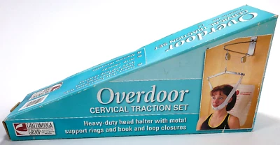 Kit Corrector de Postura de Tracción Cervical / Sobre la Puerta / Blanco / Chattanooga Foto 1 de 4