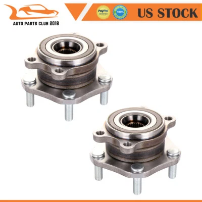 2 Front Wheel Hub Bearings Assembly Fits Nissan Rogue 2014 2015 2016-2019 5 Lugs Foto 1 de 4