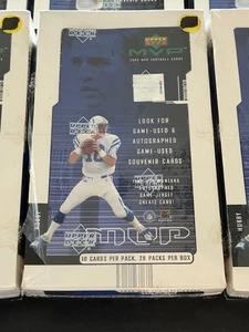1 Box 2000 UPPER DECK MVP NFL FOOTBALL HOBBY BOX 28 PACKS URLACHER RC NEW SEALED - Picture 1 of 3