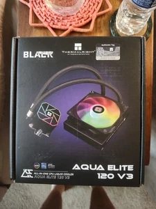 Aqua Elite 120 V3 CPU Liquid Cooler/NEW - Afbeelding 1 van 4