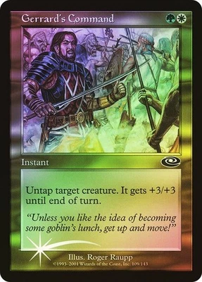 Planeshift  MTG FOIL  Gerrard's Command   Magic - Image 1 of 2