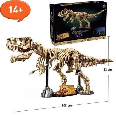 Jurassic World 76968 World Dinosaur Fossils Tyrannosaurus Rex 3145 piece Replica - Image 1 of 4