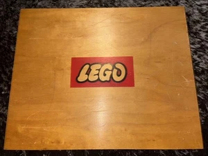 LEGO Original Holz Sortierkasten Kiste für LEGOSteine Holz Box 60igern✅Voll Lego - Bild 1 von 17