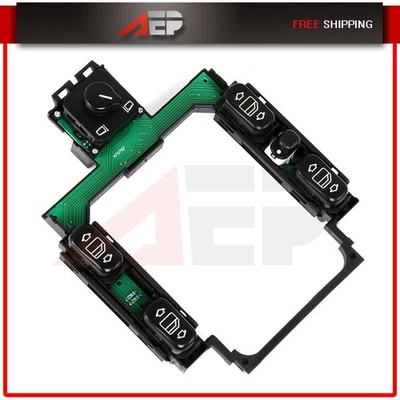 Conjunto interruptor ventana delantero mercedes-benz c36 1995 1996 1997 c220 1996 Foto 1 de 4